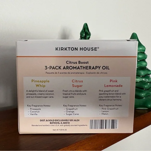 Kirkton House Citrus Boost Aromatherapy Oil 3-Pack - Picture 2 of 2